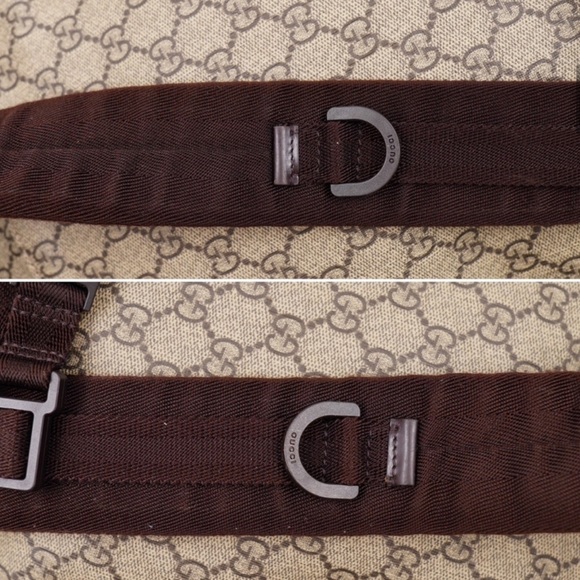 Gucci Interlocking GG Plus Canvas Backpack - Picture 13 of 15